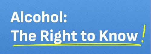 Alcohol, the right to know
